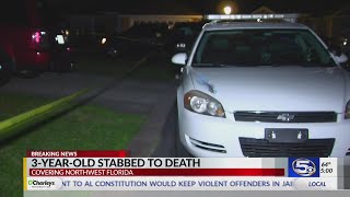 VIDEO: Autopsy: 3-year-old stabbed to death in Okaloosa County