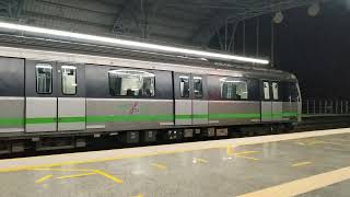 // Bangalore metro small clip // 2023 //Jalahalli cross metro station //