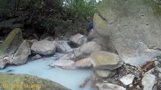 霧島最古の岩風呂　目の湯　川の湯　鹿児島県 natural hot spring in kagoshima 2017 1208 143126 009