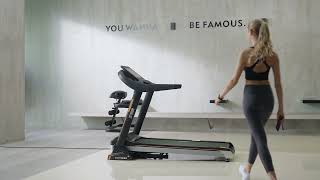 YPOO gym body building sports running machine new equipment electric folding home treadmill GTS6
