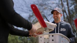 Frying on the LoCo Dual Burner Fry Cart