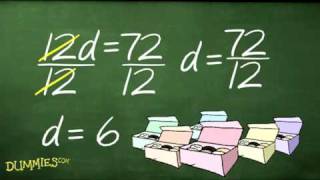 How to Solve Simple Linear Equations in Algebra For Dummies