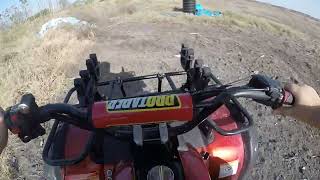 ATV Adam 4Wheeler Fun Riding Off Road Dirt Field Road 200cc