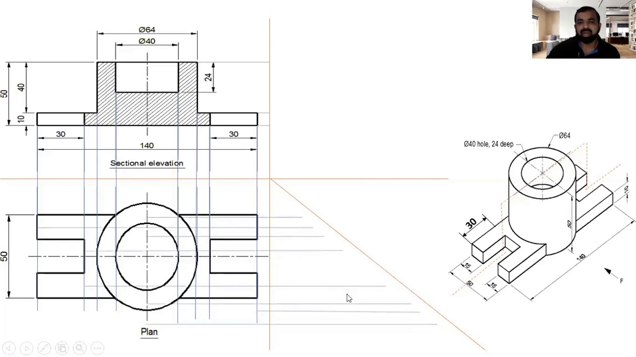 Rules Of Sectioning In Engineering Drawing