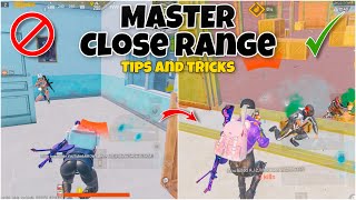 HOW TO IMPROVE CLOSE RANGE IN PUBG MOBILE🔥BEST CLOSE RANGE TIPS AND TRICKS BATTLEGROUNDS MOBILE BGMI