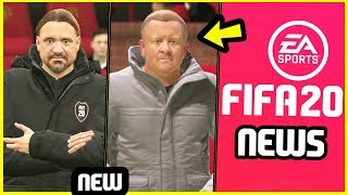 NEW MANAGER FACES ADDED TO FIFA 20