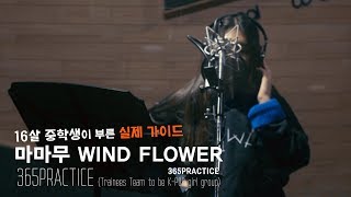 마마무 Wind flower 실제 가이드 버젼 (Feat. 새 멤버)