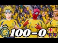 EA FC 25 | SPIDERMAN, RONALDO, NARUTO, MBAPPE AND ALLSTARS | AL NASSR 100 vs 0 BARCELONA