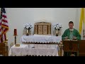 6/28 at 8 AM Sunday Mass - 13th Sunday in Ordinary Time