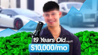 How He Earns $10,000/Month at 19 Years Old | OnlyFans Management