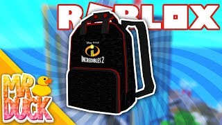 Event How To Get The Incredibles 2 Backpack Roblox - roblox incredibles 2 event