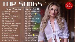 Pop Hits 2020 🌞 Top 40 Popular Songs Playlist 2020 🌞 Best English Music Collection 2020