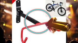 ☑☑ Dirza Wall Mount Bike Hanger Flip Up Garage Bicycle Bike Rack Storage System for Garage Sh