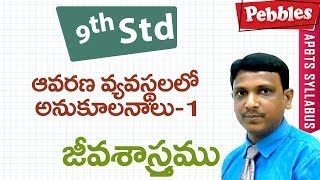 Avarana vyvasthala-1 | Class 9 Biology Telugu Medium | For all competitive exams