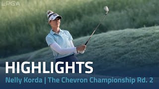 Nelly Korda Highlights | 2024 Chevron Championship Rd. 2