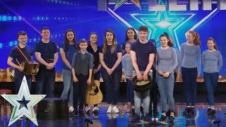 Atlantic Rhythm storm the stage | Auditions Series 1 | Ireland's Got Talent