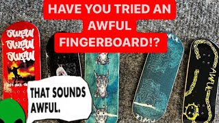 Vlog 4 - Awful Fingerboards Drop 2! #fingerboard #fingerboarding #slushcult #awfulfbs