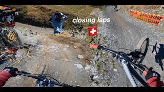 autumn Swiss bike park ( Leysin \u0026 Verbier ) / closing