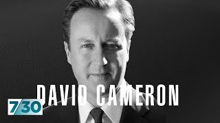 Former British Prime Minister David Cameron talks about Brexit and climate change | 7.30