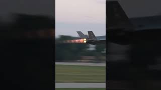 F-35A Full Afterburner Takeoff