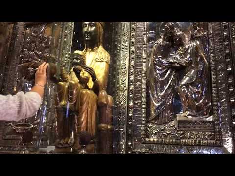 SPAIN, Black Madonna of Montserrat, Royal Basilica SPAIN, Black Madonna of Montserrat, Royal Basilica