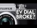 Exposure Compensation Dial on Fujifilm not Working