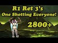1 Shotting Everyone At 2800!!! | Rank 1 Retribution Paladin Pvp | Wow Df S3 (10.2)