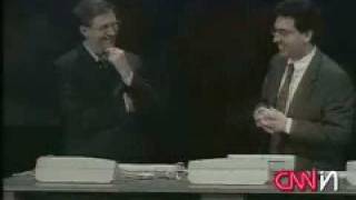 Bill Gates introducing Win98 and BSOD LOL
