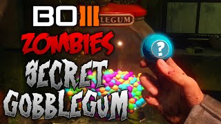 BO3 Zombies - *NEW* SECRET Gobblegum Found on Shadows of Evil! Easter Egg?? (Black Ops 3 Zombies)