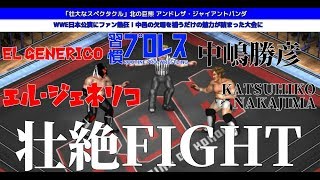 【ROH】エル・ジェネリコ vs 中嶋勝彦【ファイプロワールド】El Generico vs KATSUHIKO NAKAJIMA