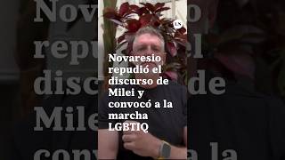 Luis Novaresio repudió el discurso de Milei en Davos y confirmó que asistirá a la marcha LGBTIQ