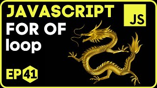 FOR OF loop in javascript | JavaScript in Hindi - 41 #javascript #reactjs