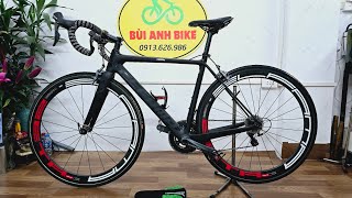 ELFAMA R6800S hãng Ý khung vành CARBON CỐI NỔ gr  ULTEGRA 6800 2x11 sz 50-51 giá 20tr ĐT:0913626986