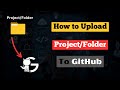 how to upload project on GitHub repository from VSCODE? React Project