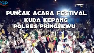 Pucak Festival Kuda Kepang Polres Pringsewu, Joget Bareng Bersama 51 Group Jaranan