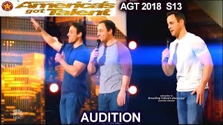 The Virzi Triplets Comedian Trio /Brothers America's Got Talent 2018 Audition AGT