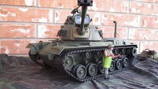 1:18 Scale U.S. M48 Patton Tank