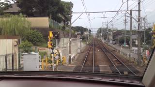 名鉄(犬山線) 前面展望 車窓 新鵜沼→犬山/ 1000系 特急(鵜沼1632発)