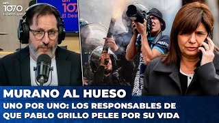 UNO POR UNO: Los responsables de que PABLO GRILLO pelee por su vida | 🦴 MURANO AL HUESO