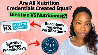Dietitian vs 21 Day Fix “Certified” vs All The Other Ones | Who Knows More About Nutrition?