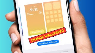 How to change wallpaper on lock screen in iPhone | How to change wallpaper on home screen in iPhone