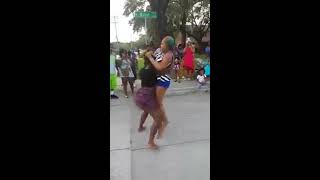 9 March 2017 2 women fighting naked