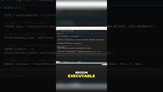 Shellcode Injection: The Technique That Breaks Everything 💀 #malware #hacking #windows
