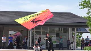 道の駅庄和チャリティーよさこい18  '旗士の共演 午前の部　踊るYOSAKOI愛日本🎶