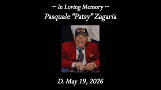 Patsy Zagaria Memorial Video