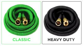 GrowGreen Garden Hose 50 Feet Expandable Hose With All Brass Connectors