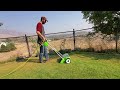 how to dethatch a lawn with a thatch rake