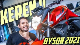 KEJUTAN ! REVIEW YAMAHA NEW BYSON FI MERAH 2021 | BARU TIBA DEALER !! LHO ??