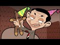 BIRTHDAY Bear  Mr Bean Animated  Funny Clips  Cartoons for Kids