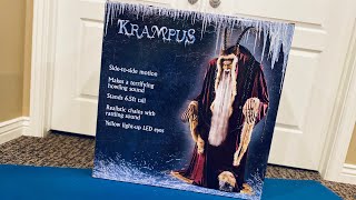 Krampus Unboxing/Setup - Spirit Halloween 2020 Animatronic